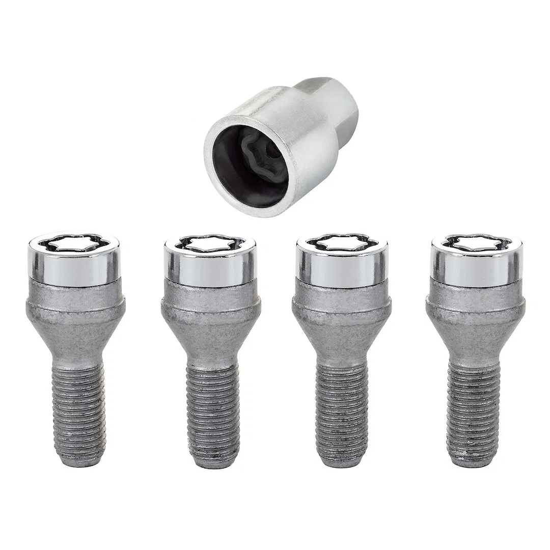 27261 – MCGARD Wheel Lock, Lug Bolt Lock 12 Millimeter x 1.25 Thread Size 60 Degree Conical Acorn Lug Use With Steel/...